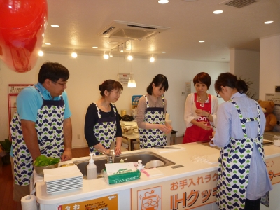 IHで料理