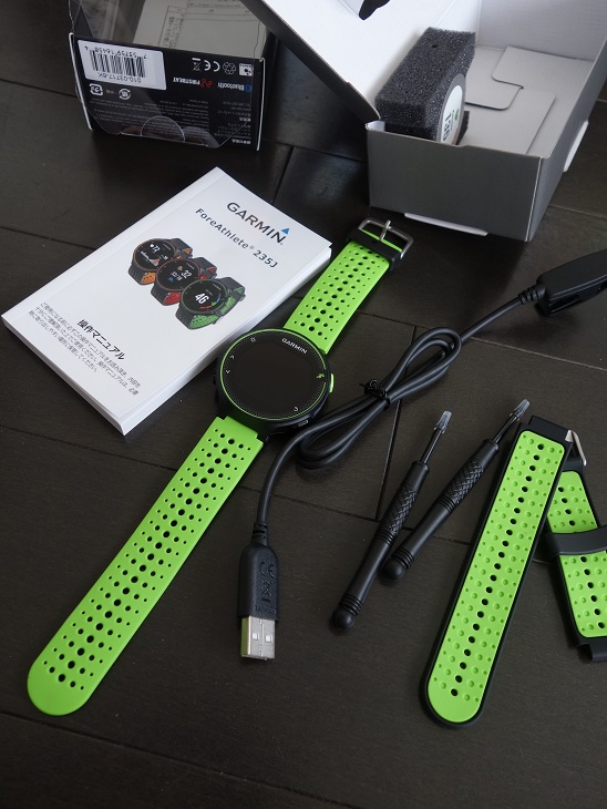 GARMIN ForeAthlete235J ファーストインプレッション】安静時 GARMIN ForeAthlete235J ファーストインプレッション】安静時