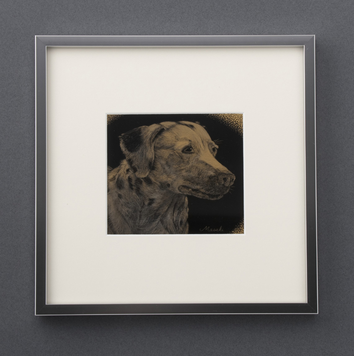 銅置物⑅犬(丸皿)⑅インドネシア 美品 ゲルマニアミント社 『双頭の鷲 純 銅 カッパー インゴット