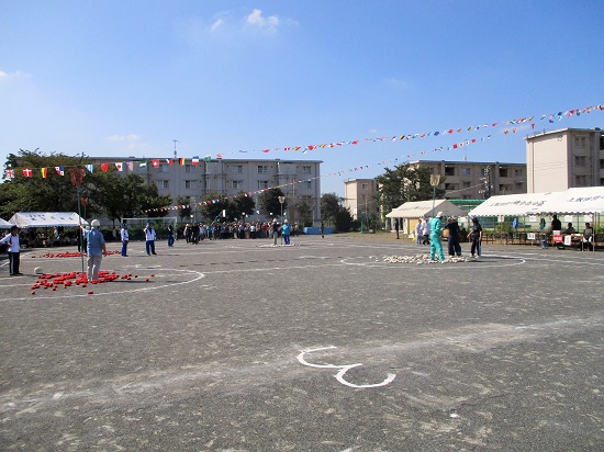上飯田団地連合自治会 運動会 2017年