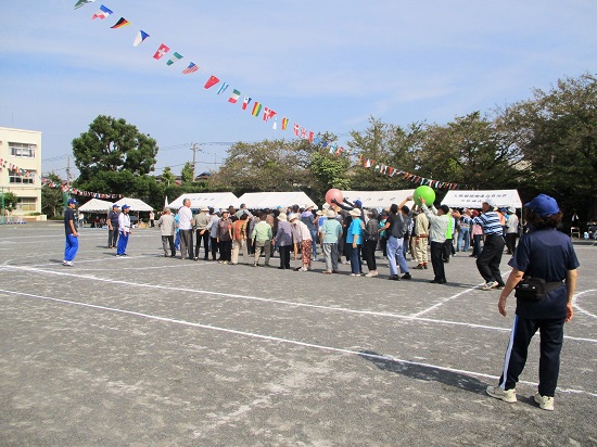 上飯田団地連合自治会 運動会 2017年