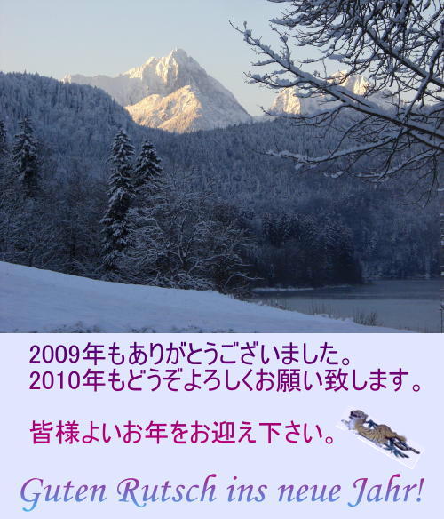 今年もありがとうございました。2009