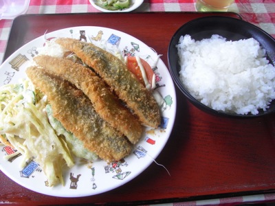 米沢食堂 魚フライ