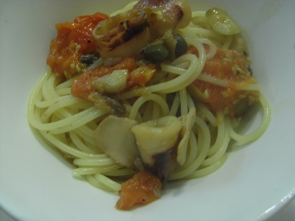 魚介パスタ
