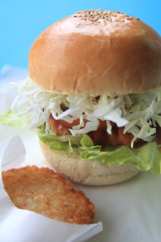 ホテルさつま赤鶏バーガー2014
