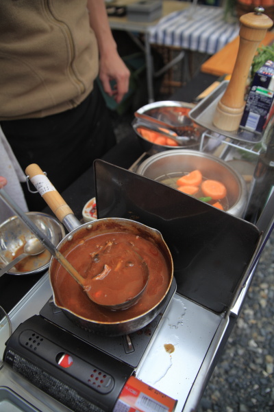 鹿肉のシチュー