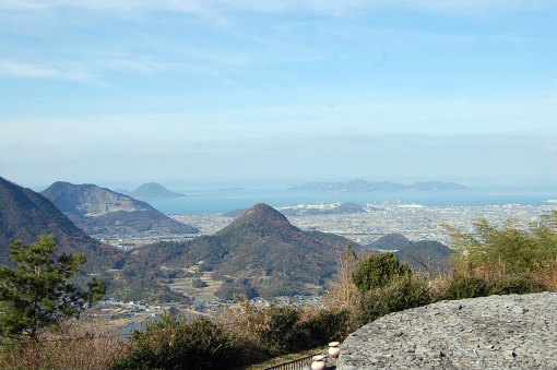 大麻山からの景色