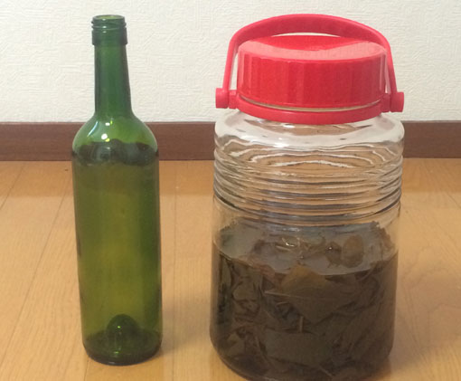 ドクダミ化粧水1