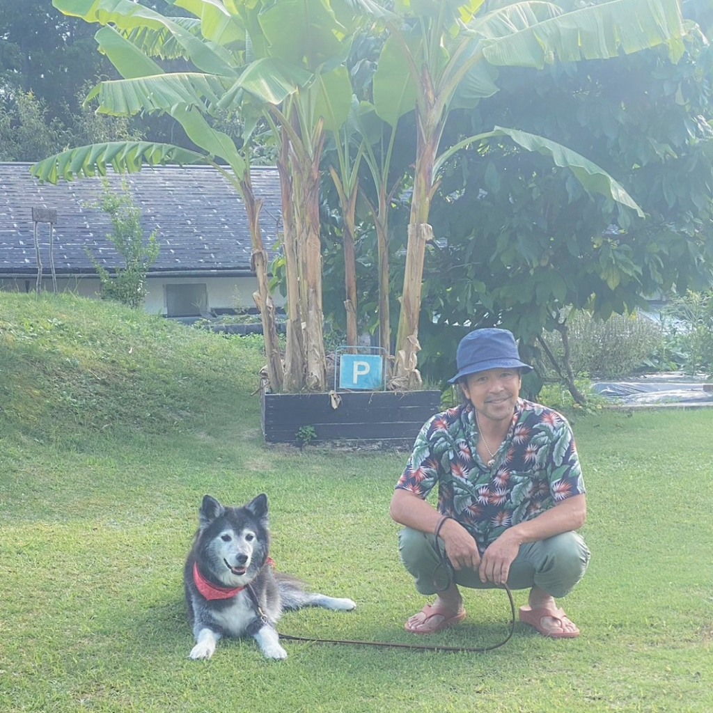 田舎暮らしと犬