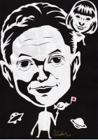 鳩山首相切り絵