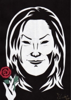 狩野英孝切り絵