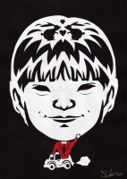 こども店長加藤清史郎切り絵