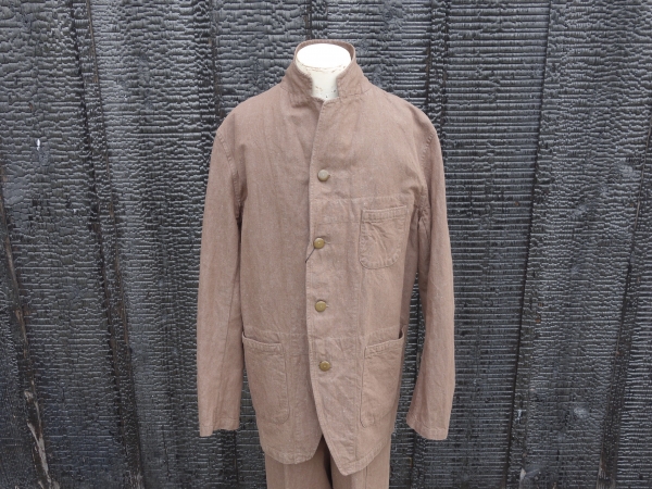 Nigel Cabourn ”HOSPITAL JACKET-COTTON LINEN DENIM