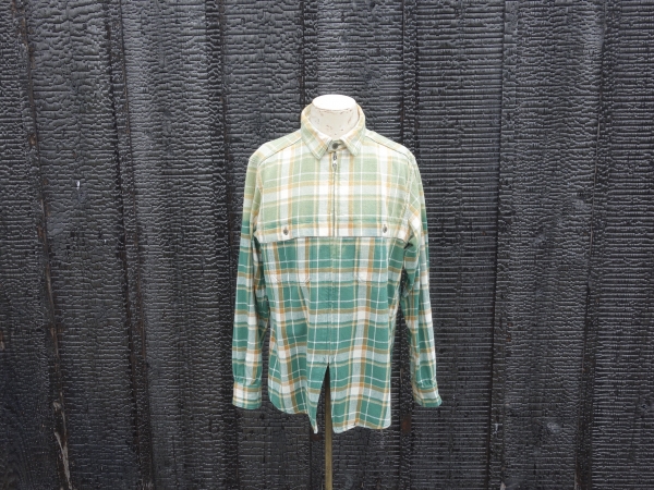 Nigel Cabourn モーターサイクルシャツ-オゾンブリーチチェック 50 Nigel Cabourn 
