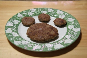 肉球バーグ♪