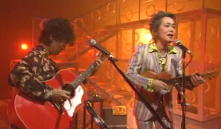 忌野清志郎 & 仲井戸麗市 1994年 グラッドオールオーヴァー Tシャツ