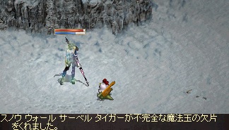 ドロ2倍中の不完全な魔法玉の欠片