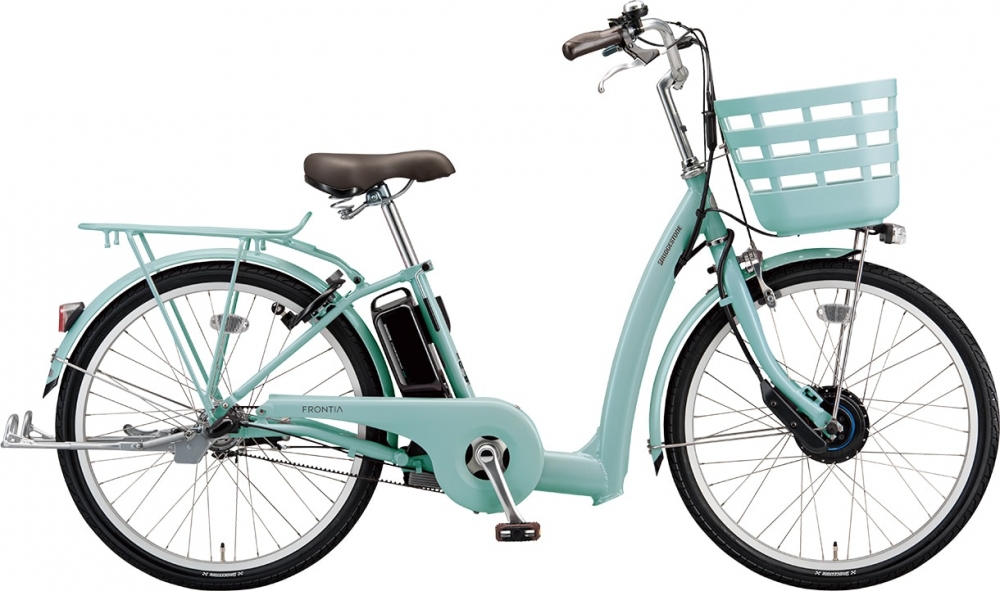 青い電動アシスト自転車 バスケット付き　ブリヂストン　引き取りのみ e-parton(イーパートン) 電動アシスト三輪自転車SB 【BEPN20SB