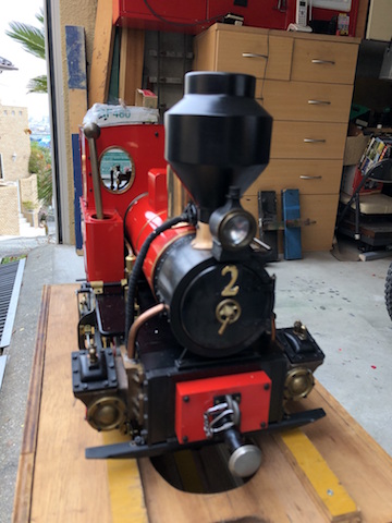 く*ろ様 小川精機 ミニSL ロケット号 引き取りのみ 小川精機 ミニSL ロケット号 5インチ O.S. ライブスチーム(鉄道