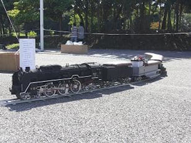 鉄道 レトロ 機関車 ミニSL 本物 鋳物車輪 2個セット（Yahoo