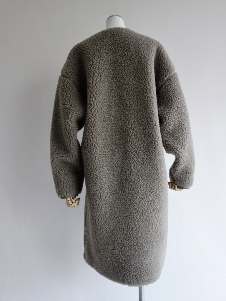 HYKE FAUX SHEARING COAT RE STOCK ! | ELAN