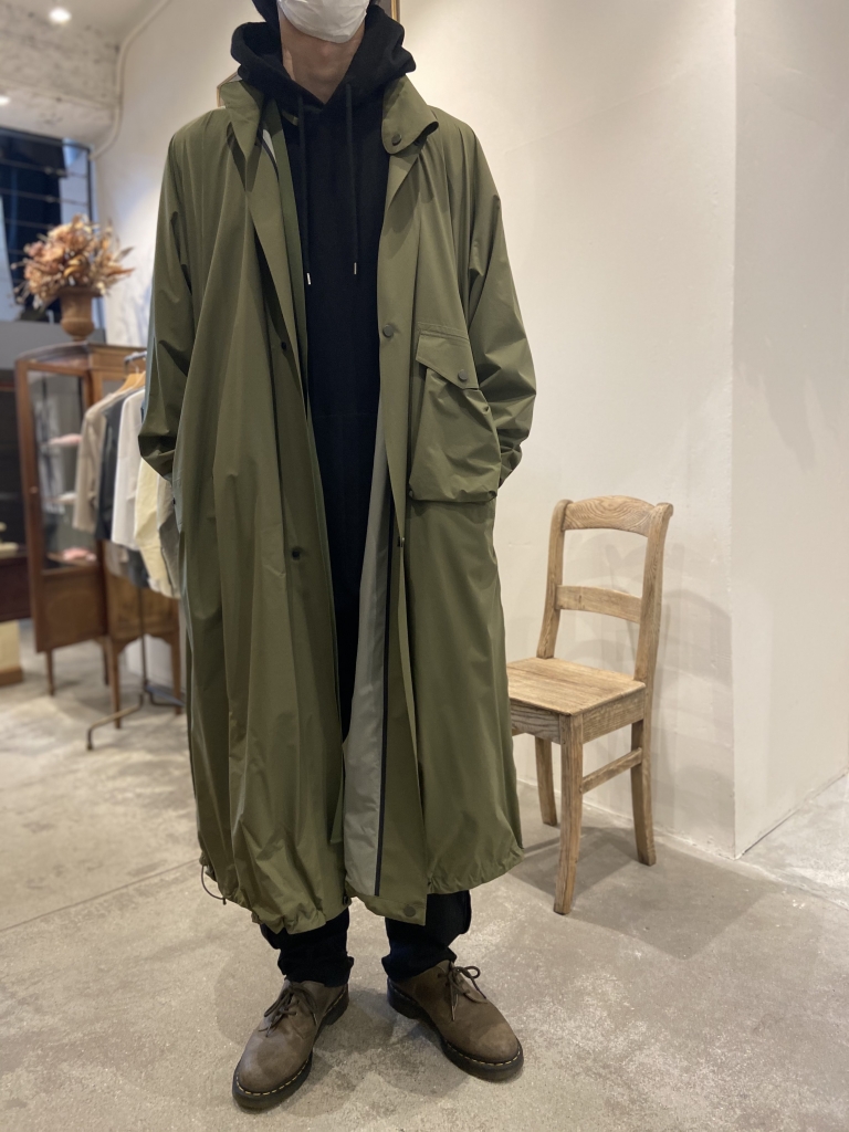 アウトレット 商品 ハイク HYKE 21SS PERTEX MILITARY COAT