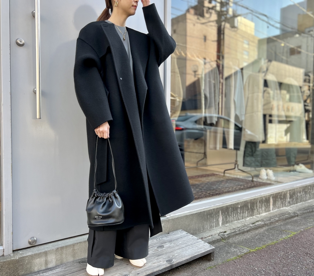 HYKE / DOUBLE FACE COAT ハイク ダブルフェイスコート