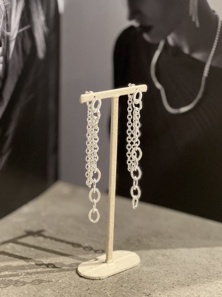 ブランイリス blanciris haricot ピアス ゴールド CHAINE DE VENISE