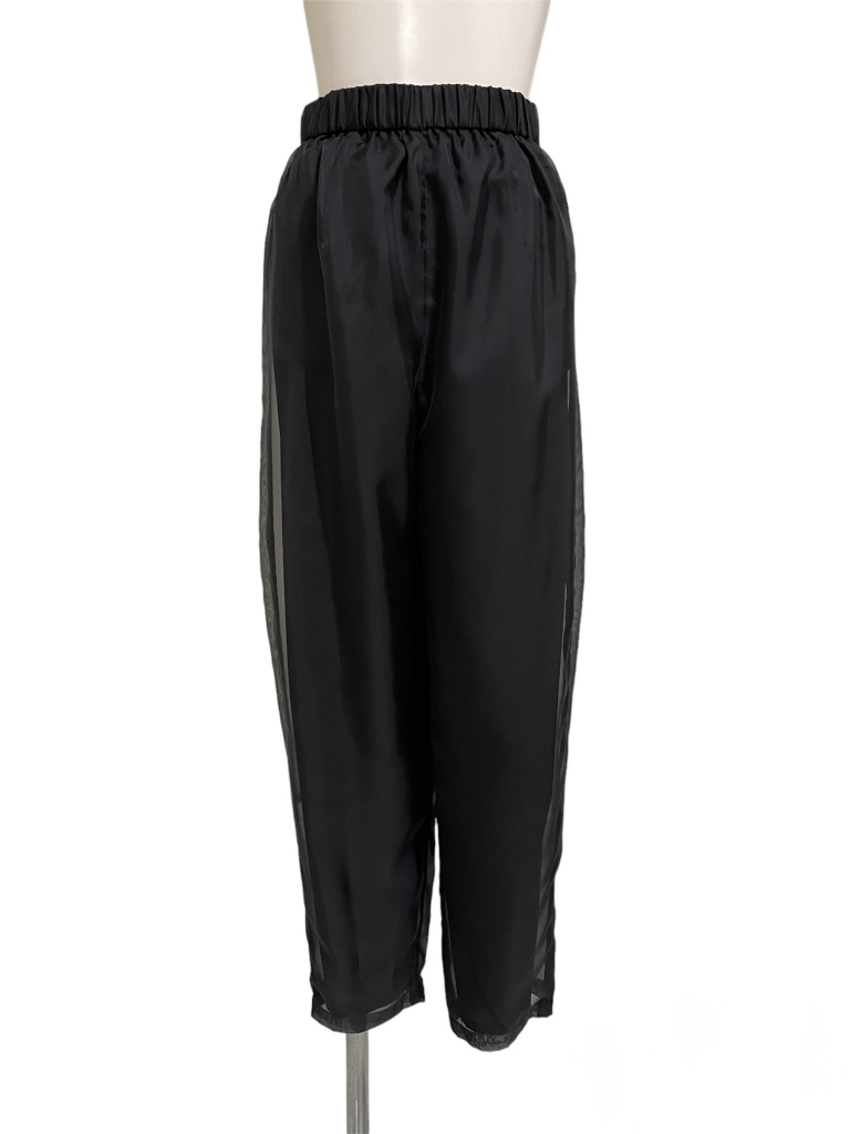 ENFOLD】MELTY ORGANDY FORMED EGG PANTS