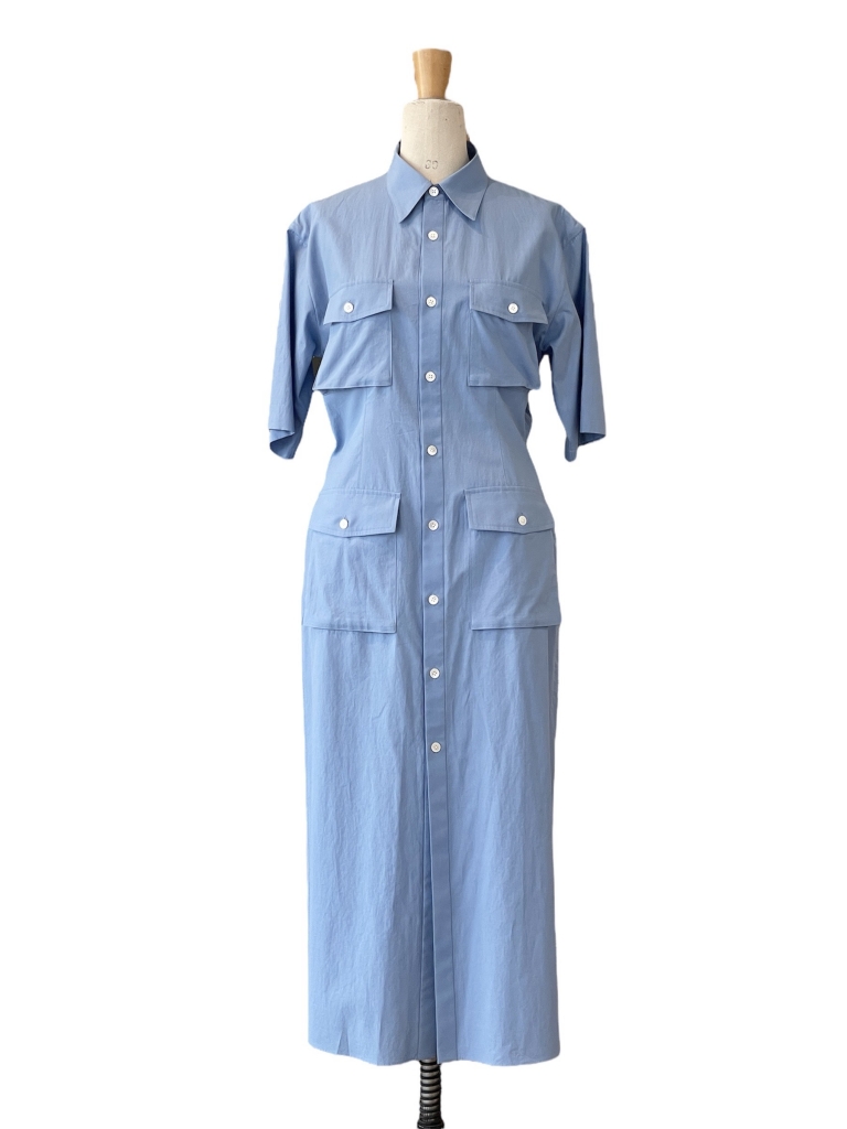 【美品】auralee 25ss COTTON LINEN ワンピース 美品】auralee 25ss COTTON LINEN ワンピース（AURALEEの