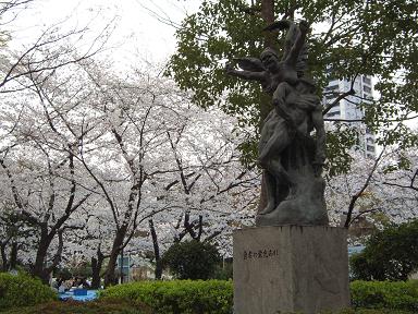 靱公園の桜