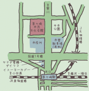 あっぷるみーるの地図