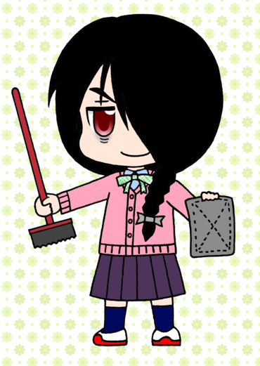 イラスト 下霧黄衣子 デフォルメ chibis