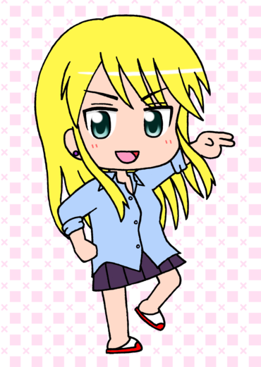 イラスト 布涼代音 デフォルメ chibis