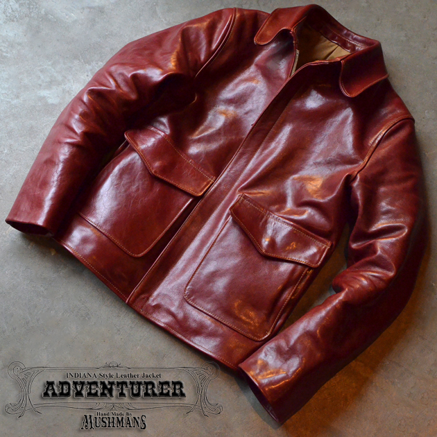 MUSHMANS Leather Series 【CYCLE CHAMP】&【ADVENTURER】の MUSHMANS Leather Series 【CYCLE CHAMP】&【ADVENTURER】の
