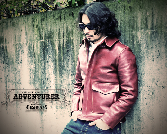 MUSHMANS Leather Series 【CYCLE CHAMP】&【ADVENTURER】の MUSHMANS Leather Series 【CYCLE CHAMP】&【ADVENTURER】の
