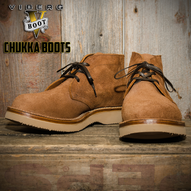 ミ*ー様 VIBERG \"CHUKKA BOOTS\" ヴァイバーグ　\"チャッカブ ヴァイバーグ