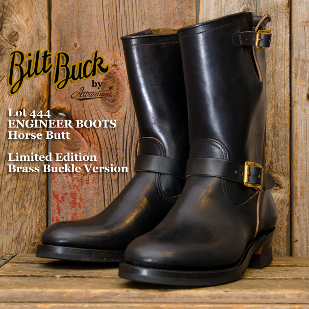Bilt Buck by Attractions より 定評のあるLot444 ENGINEER BOOTSの