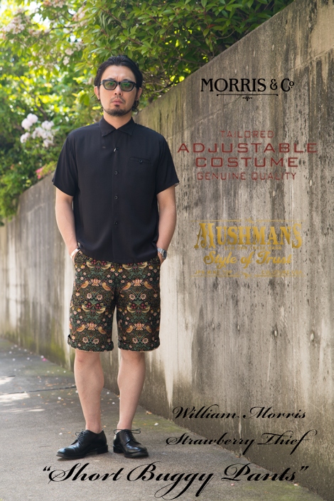 ADJUSTABLE COSTUME×MUSHMANS 夏のセットアップのご提案です