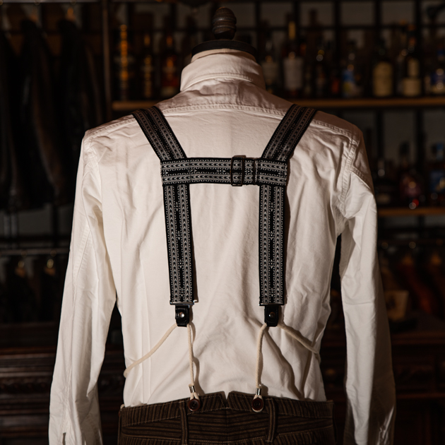 ADJUSTABLE COSTUME サスペンダー BRACES. | MUSHMANS BLOG | マッシュマンズ ブログ