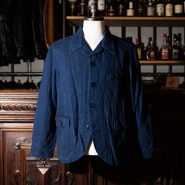 BALMAIN テーラードジャケット 青 藍 × 麻 | MUSHMANS BLOG | マッシュマンズ ブログ