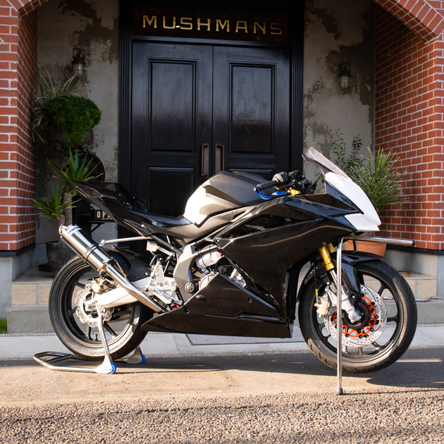 MUSHMANS Leather CYCLE CHAMPの2モデルとRacing Jacketの2021FW
