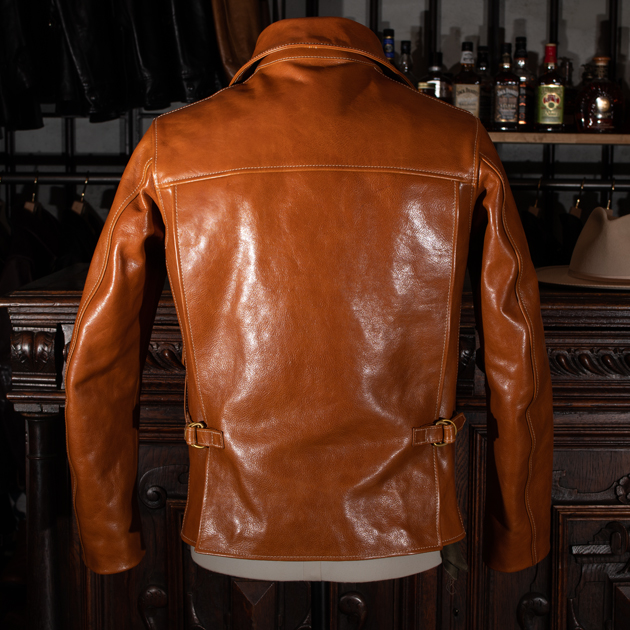 MUSHMANS Leather INDIANA Style Leather Jacket MUSHMANS Leather INDIANA Style Leather Jacket