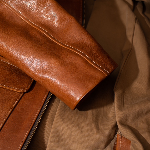 マッシュマンズ MUSHMANS Adventurer アドベンチュラー 40 INDIANA Style Leather Jacket 【Adventurer/アドヴェンチュラー