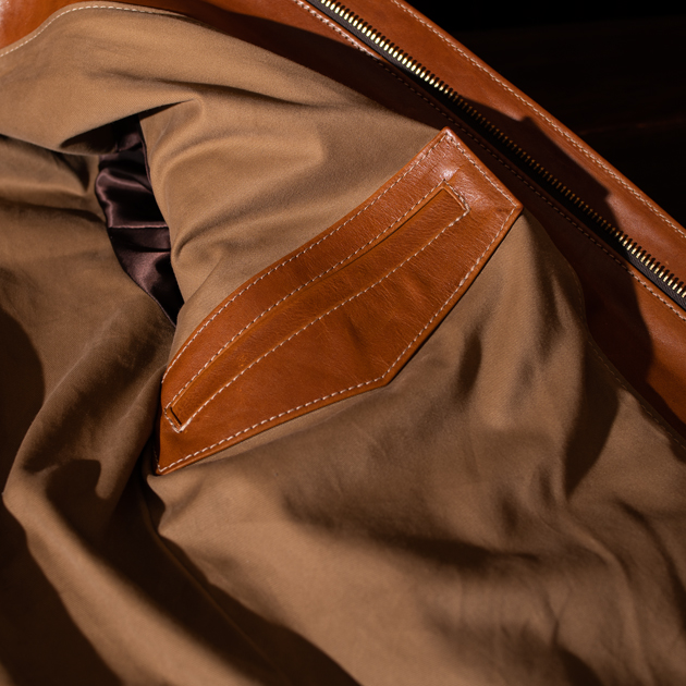 MUSHMANS Leather INDIANA Style Leather Jacket 