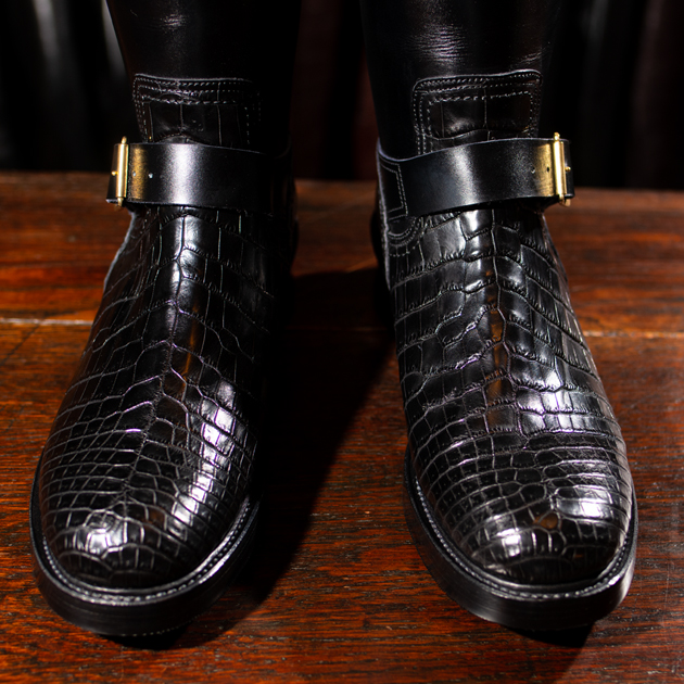 civarize kmrii オマージュ スタッズ ブーツ クロコダイル civarize kmrii オマージュ スタッズ ブーツ クロコダイル