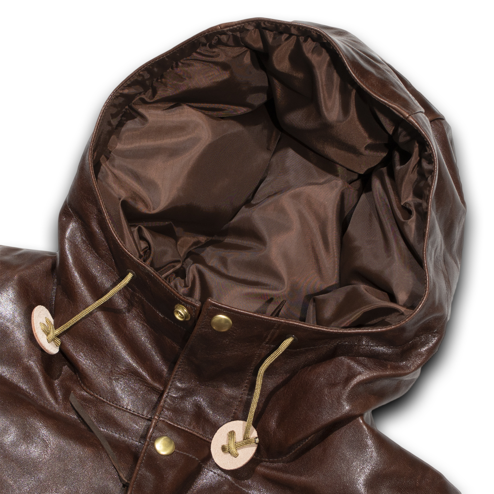 RAINBOW COUNTRY Horsehide Down Jacket