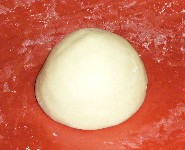 十割蕎麦 捏ね終わり