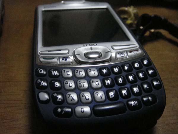 久々のTreo750v