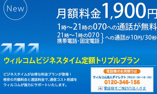 ビジネスタイムトリプルプラン